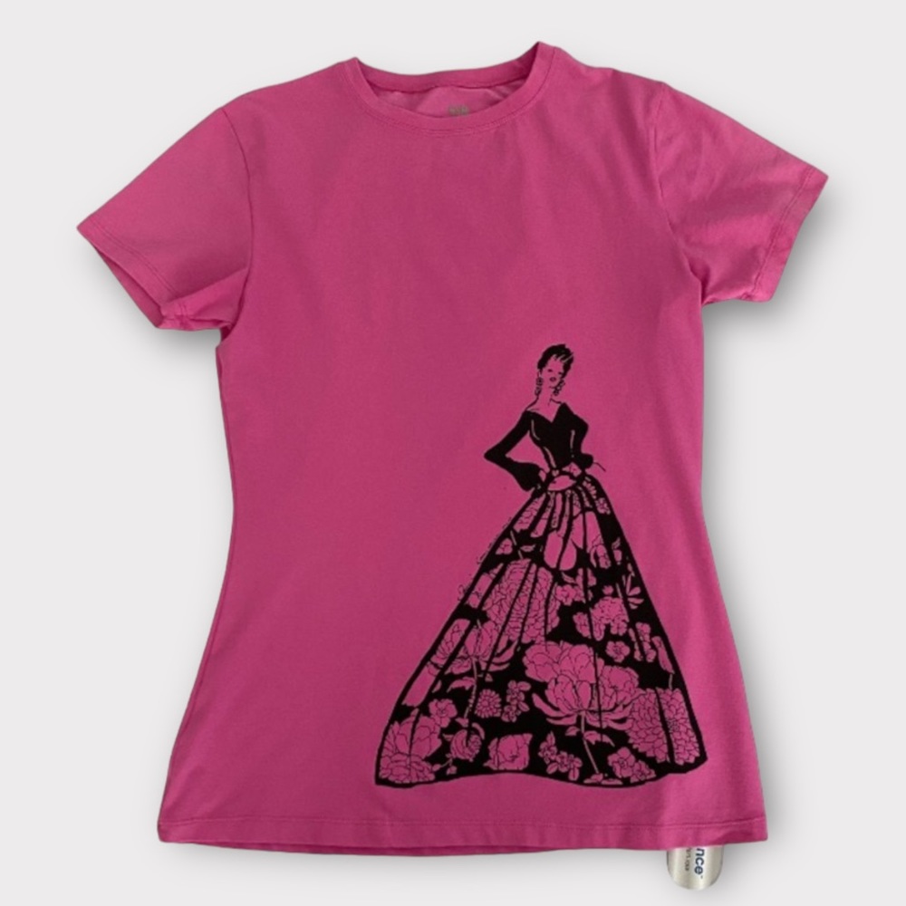 Zorrel Women’s T-Shirt Tee Small Dri-Balance Pink Lady Barbiecore Casual NWT